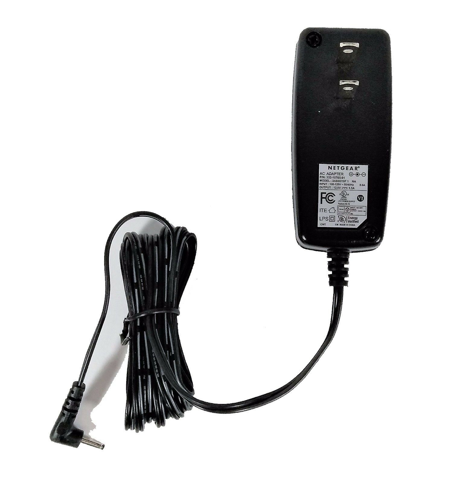 NEW Netgear 2ABB018F 332-10785-01 12V 1.5A AC Adapter for Netgea